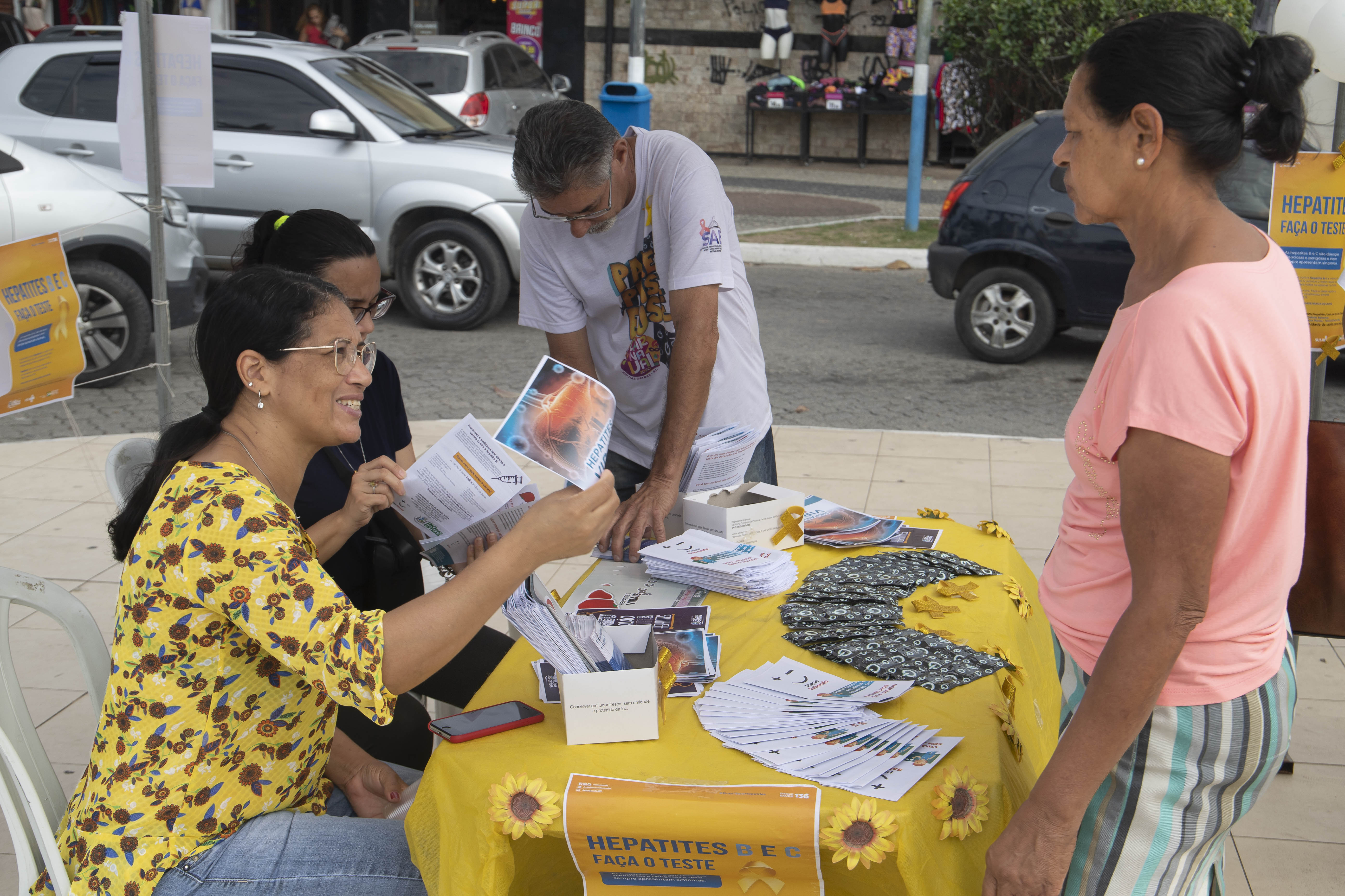 Rio das Ostras realiza mutirão de testagem rápida para hepatites B e C