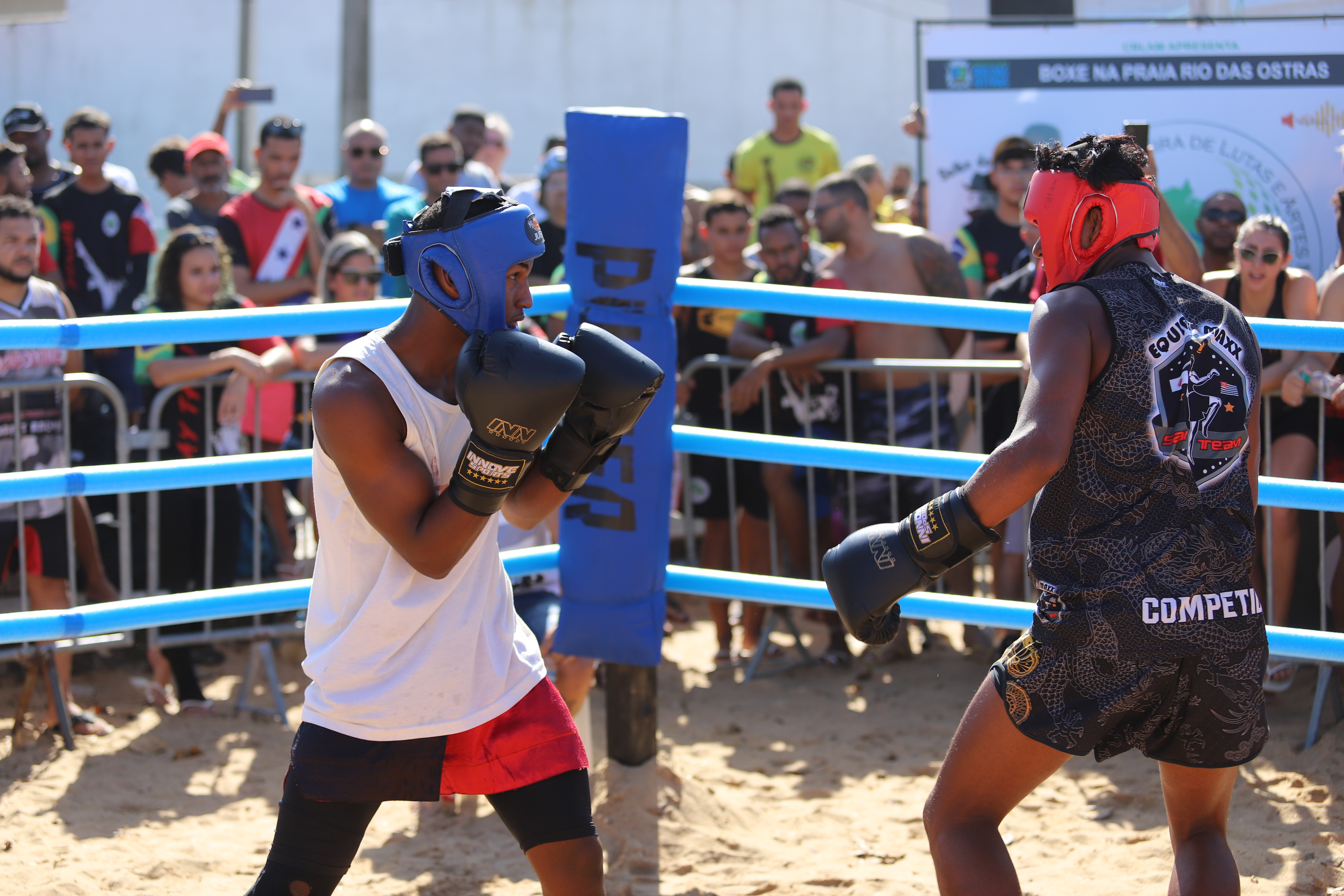 Sábado tem boxe na praia em Rio das Ostras