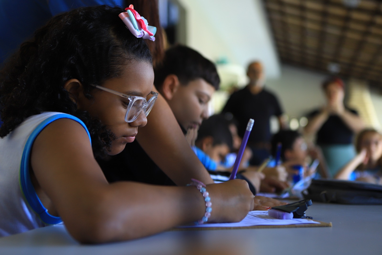 Alunos conhecem trabalho da Assessoria de Comunicação da Prefeitura