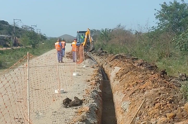 Rio+Saneamento avança com ações no bairro Âncora e inicia obras de extensão de 8 km de rede de água, em Rio das Ostras