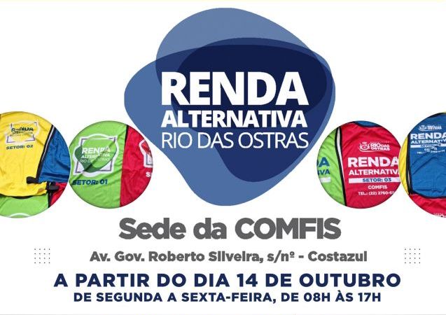 Rio das Ostras faz entrega de coletes para cadastrados no Renda Alternativa