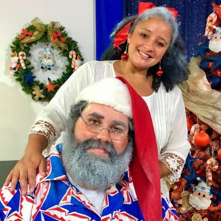 Papai Noel já está pronto para receber as crianças em sua Casa de Praia