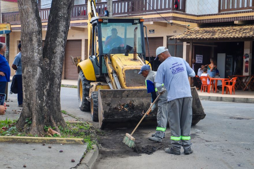 Rio das Ostras: Obras de manutenção estão acontecendo em toda a cidade  