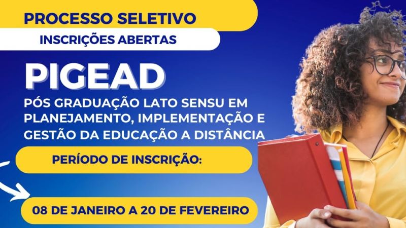 Abertas inscrições para Pós-graduação gratuita em Gestão da Educação a Distância