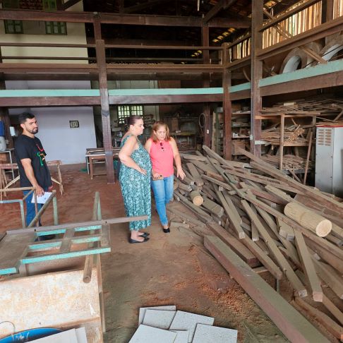 Presidente da Fundação inicia visita às unidades culturais de Rio das Ostras