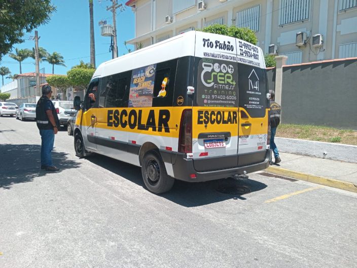 Fiscalização de transporte escolar é intensificada em Rio das Ostras