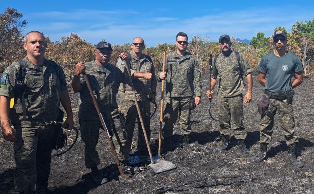 Guarda Ambiental atua em Itapebussus para evitar novos focos de incêndio