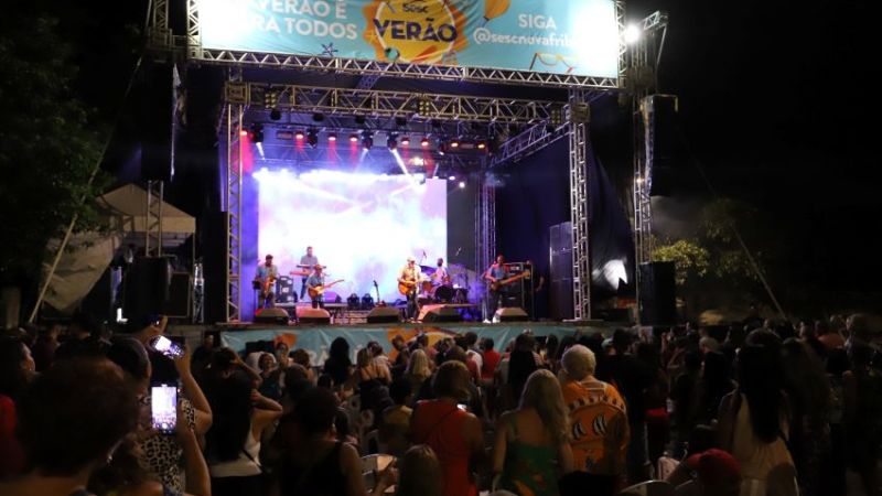 Sesc Verão aposta em pratas da casa em 2025 para shows em três palcos